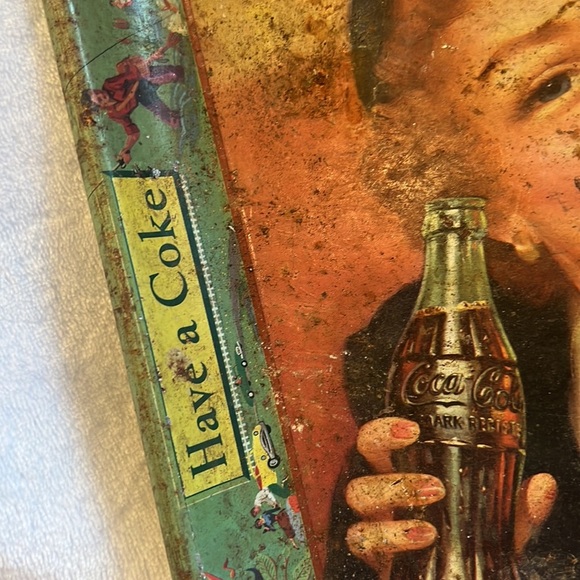 Coca Cola vintage tray sign - Picture 4 of 5